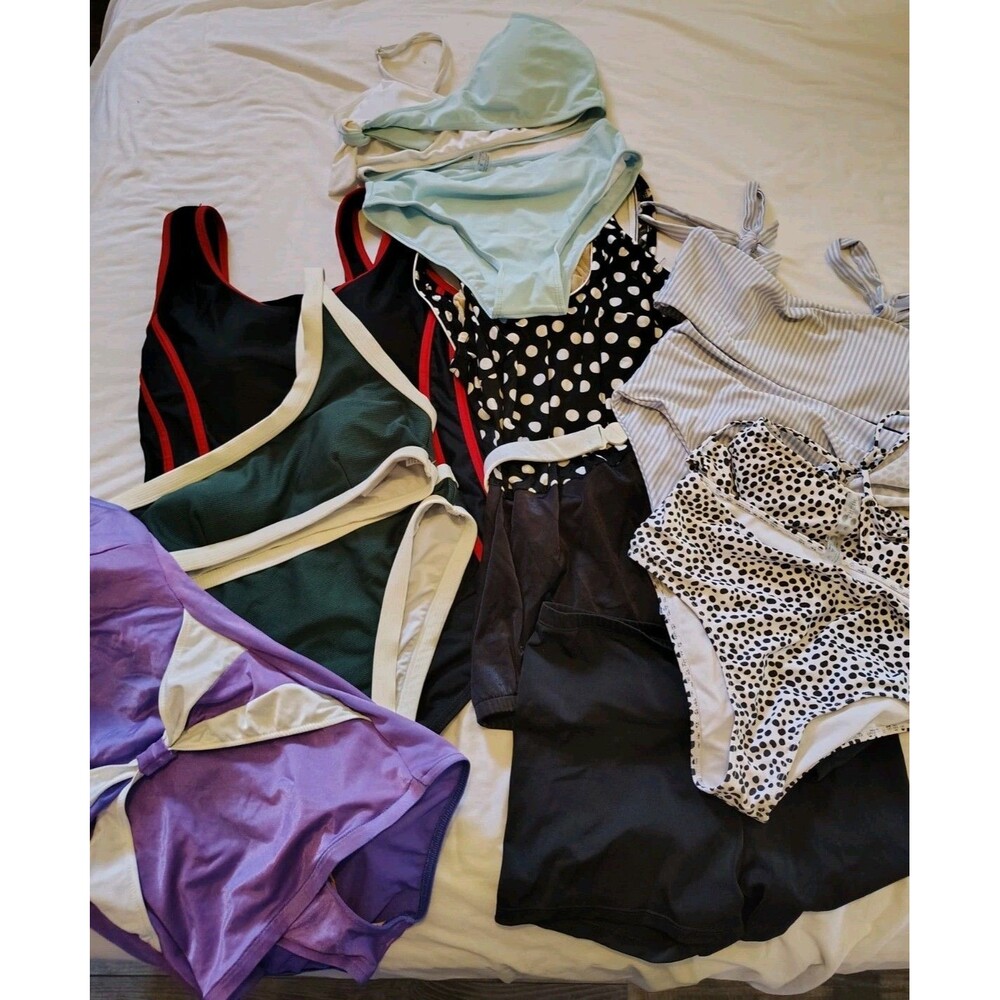 SHEIN Catalina Romwe Women's l Swimwear Lot Multicolor S M XL 16-18 New